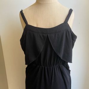Black Wide Legged Jumpsuit